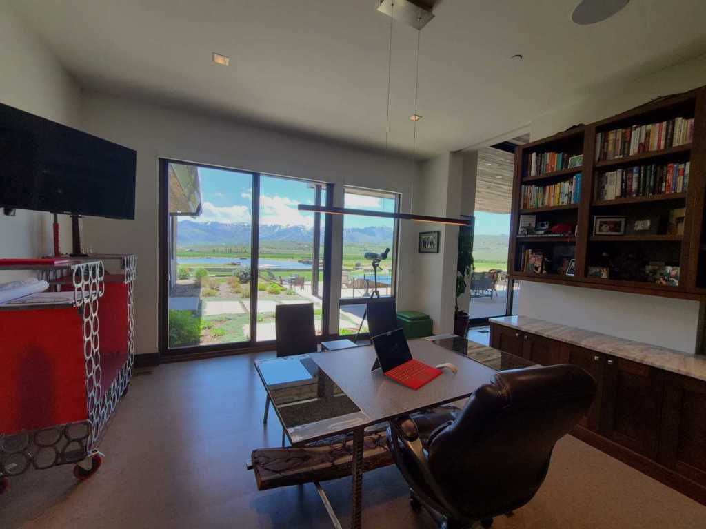 Park City Home Office with View
